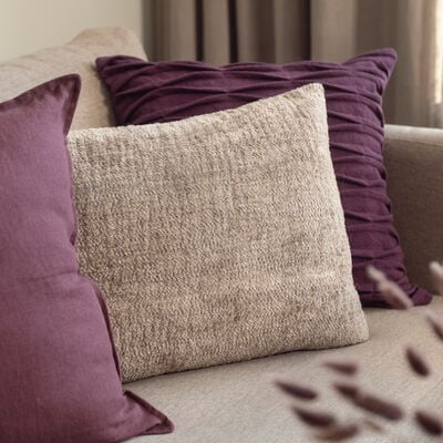 Fanni K Boucle tyynynpäällinen 40x60 cm hiekka